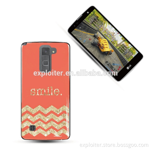 Ultra slim epoxy resin phone back cover for LG Stylus2 Plus case cover